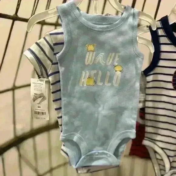 LOT 0-3 Month Boys Summer Carters Set (1) Newborn Boys Summer Set - Picture 6 of 8